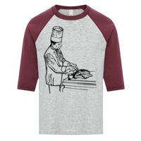 ATC EUROSPUN RING SPUN BASEBALL YOUTH TEE Thumbnail