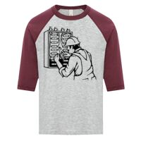 ATC EUROSPUN RING SPUN BASEBALL YOUTH TEE Thumbnail