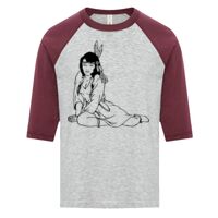 ATC EUROSPUN RING SPUN BASEBALL YOUTH TEE Thumbnail