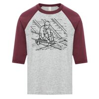 ATC EUROSPUN RING SPUN BASEBALL YOUTH TEE Thumbnail