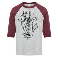 ATC EUROSPUN RING SPUN BASEBALL YOUTH TEE Thumbnail