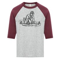 ATC EUROSPUN RING SPUN BASEBALL YOUTH TEE Thumbnail