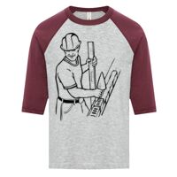 ATC EUROSPUN RING SPUN BASEBALL YOUTH TEE Thumbnail