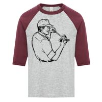 ATC EUROSPUN RING SPUN BASEBALL YOUTH TEE Thumbnail