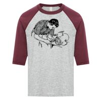 ATC EUROSPUN RING SPUN BASEBALL YOUTH TEE Thumbnail