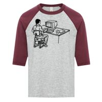 ATC EUROSPUN RING SPUN BASEBALL YOUTH TEE Thumbnail