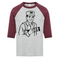 ATC EUROSPUN RING SPUN BASEBALL YOUTH TEE Thumbnail