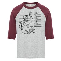 ATC EUROSPUN RING SPUN BASEBALL YOUTH TEE Thumbnail