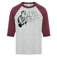 ATC EUROSPUN RING SPUN BASEBALL YOUTH TEE Thumbnail