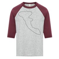 ATC EUROSPUN RING SPUN BASEBALL YOUTH TEE Thumbnail