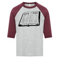 ATC EUROSPUN RING SPUN BASEBALL YOUTH TEE Thumbnail