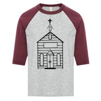 ATC EUROSPUN RING SPUN BASEBALL YOUTH TEE Thumbnail