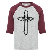 ATC EUROSPUN RING SPUN BASEBALL YOUTH TEE Thumbnail