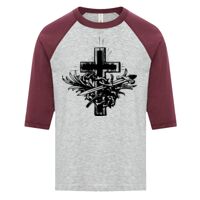 ATC EUROSPUN RING SPUN BASEBALL YOUTH TEE Thumbnail