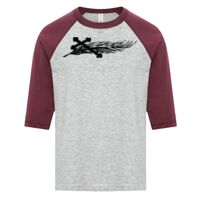 ATC EUROSPUN RING SPUN BASEBALL YOUTH TEE Thumbnail