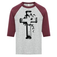 ATC EUROSPUN RING SPUN BASEBALL YOUTH TEE Thumbnail