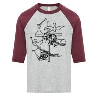 ATC EUROSPUN RING SPUN BASEBALL YOUTH TEE Thumbnail