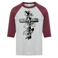 ATC EUROSPUN RING SPUN BASEBALL YOUTH TEE Thumbnail