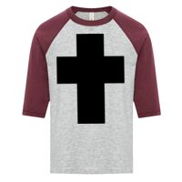 ATC EUROSPUN RING SPUN BASEBALL YOUTH TEE Thumbnail