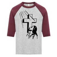 ATC EUROSPUN RING SPUN BASEBALL YOUTH TEE Thumbnail