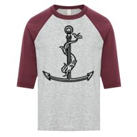 ATC EUROSPUN RING SPUN BASEBALL YOUTH TEE Thumbnail