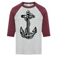 ATC EUROSPUN RING SPUN BASEBALL YOUTH TEE Thumbnail