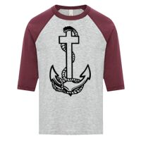 ATC EUROSPUN RING SPUN BASEBALL YOUTH TEE Thumbnail