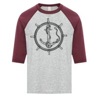 ATC EUROSPUN RING SPUN BASEBALL YOUTH TEE Thumbnail