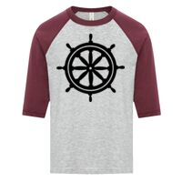 ATC EUROSPUN RING SPUN BASEBALL YOUTH TEE Thumbnail