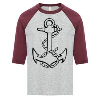 ATC EUROSPUN RING SPUN BASEBALL YOUTH TEE Thumbnail