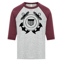 ATC EUROSPUN RING SPUN BASEBALL YOUTH TEE Thumbnail