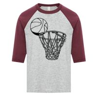 ATC EUROSPUN RING SPUN BASEBALL YOUTH TEE Thumbnail