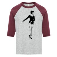 ATC EUROSPUN RING SPUN BASEBALL YOUTH TEE Thumbnail