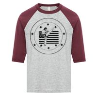 ATC EUROSPUN RING SPUN BASEBALL YOUTH TEE Thumbnail