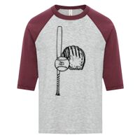 ATC EUROSPUN RING SPUN BASEBALL YOUTH TEE Thumbnail