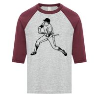 ATC EUROSPUN RING SPUN BASEBALL YOUTH TEE Thumbnail
