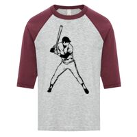 ATC EUROSPUN RING SPUN BASEBALL YOUTH TEE Thumbnail