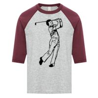 ATC EUROSPUN RING SPUN BASEBALL YOUTH TEE Thumbnail