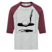 ATC EUROSPUN RING SPUN BASEBALL YOUTH TEE Thumbnail