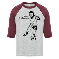 ATC EUROSPUN RING SPUN BASEBALL YOUTH TEE Thumbnail