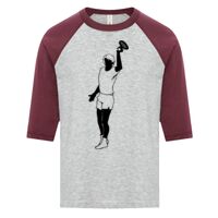 ATC EUROSPUN RING SPUN BASEBALL YOUTH TEE Thumbnail