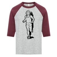 ATC EUROSPUN RING SPUN BASEBALL YOUTH TEE Thumbnail