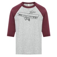 ATC EUROSPUN RING SPUN BASEBALL YOUTH TEE Thumbnail