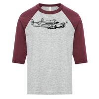 ATC EUROSPUN RING SPUN BASEBALL YOUTH TEE Thumbnail