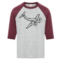 ATC EUROSPUN RING SPUN BASEBALL YOUTH TEE Thumbnail