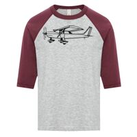 ATC EUROSPUN RING SPUN BASEBALL YOUTH TEE Thumbnail