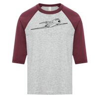 ATC EUROSPUN RING SPUN BASEBALL YOUTH TEE Thumbnail