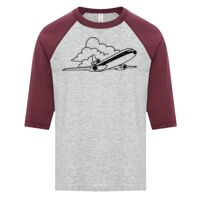 ATC EUROSPUN RING SPUN BASEBALL YOUTH TEE Thumbnail