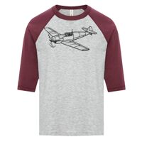 ATC EUROSPUN RING SPUN BASEBALL YOUTH TEE Thumbnail