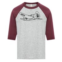 ATC EUROSPUN RING SPUN BASEBALL YOUTH TEE Thumbnail